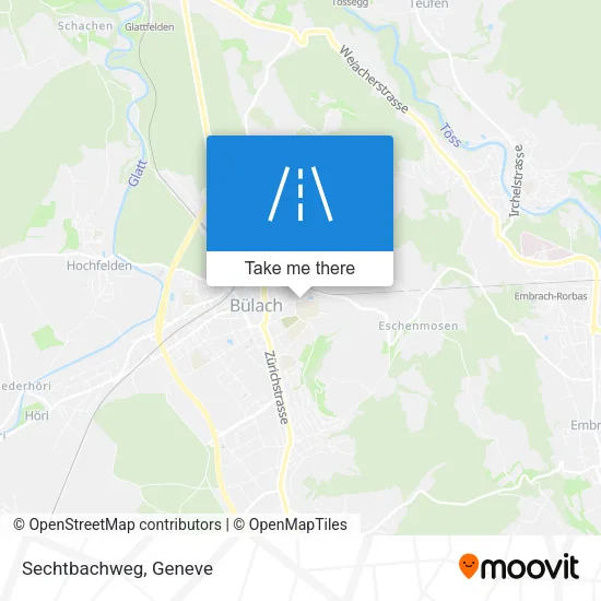 Sechtbachweg map