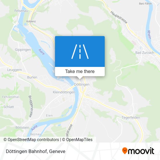 Döttingen Bahnhof map