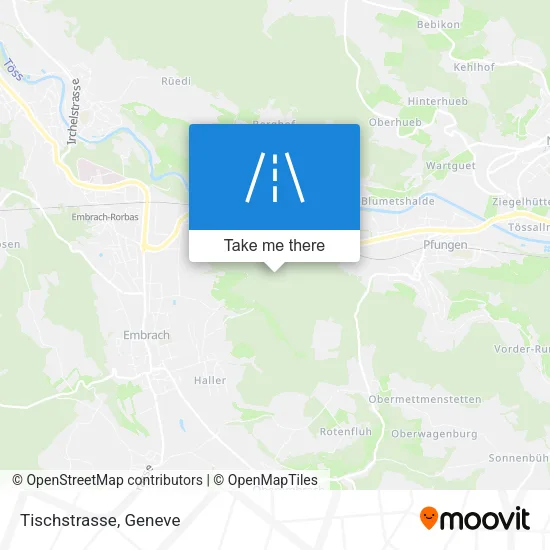 Tischstrasse plan