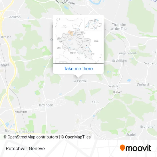 Rutschwil map