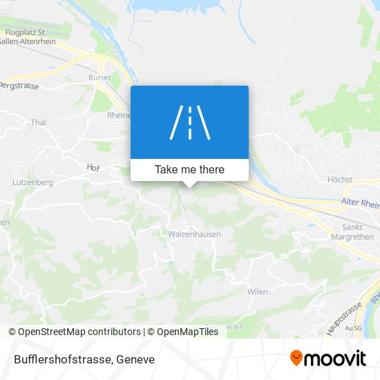 Bufflershofstrasse map