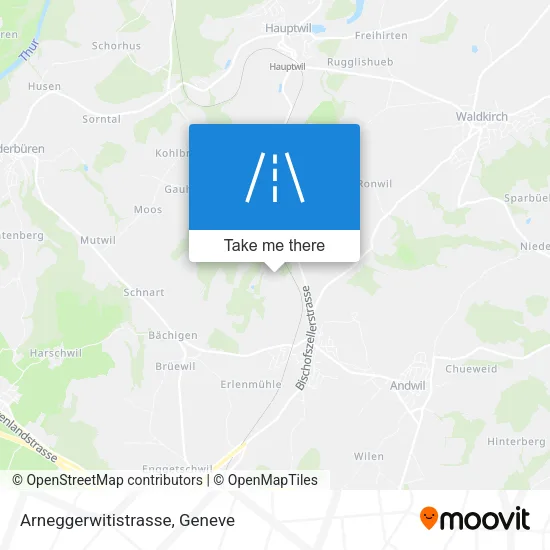 Arneggerwitistrasse map