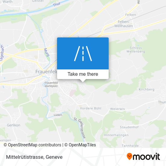 Mittelrütistrasse map