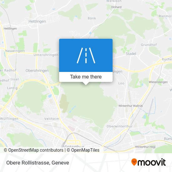 Obere Rollistrasse map