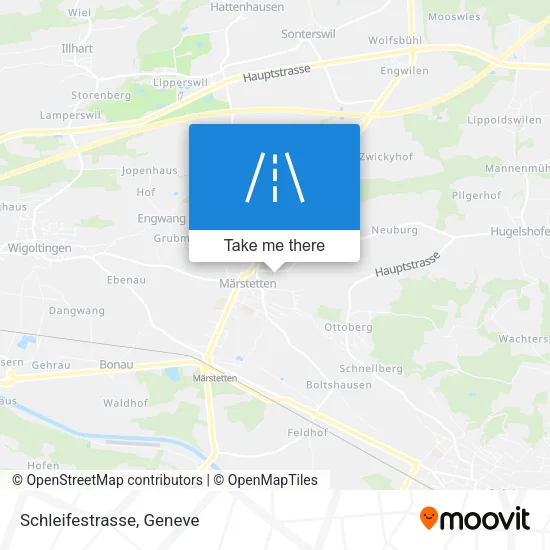 Schleifestrasse map