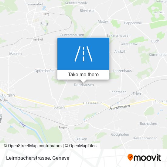 Leimbacherstrasse map