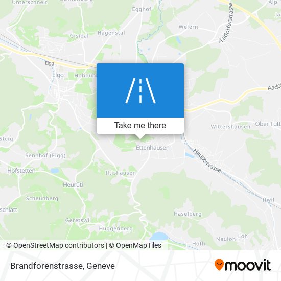 Brandforenstrasse map