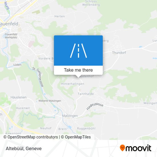 Altebüül map