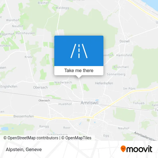 Alpstein map