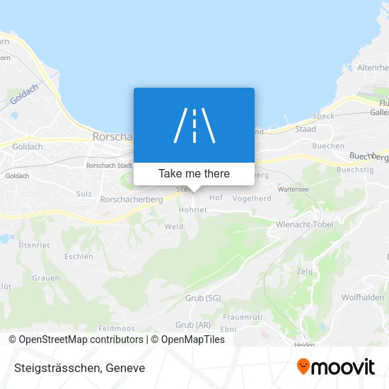 Steigsträsschen map