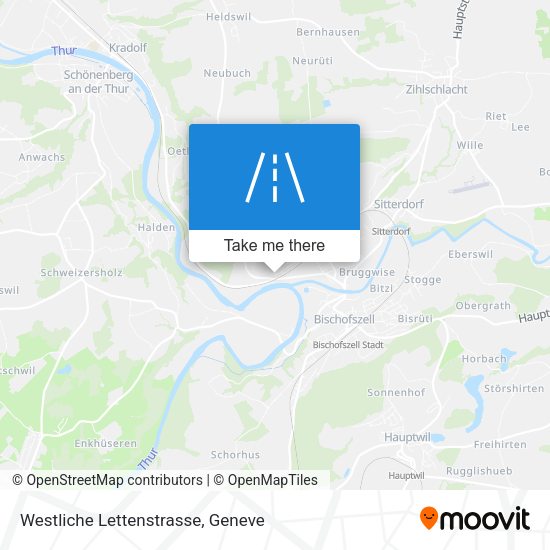 Westliche Lettenstrasse map