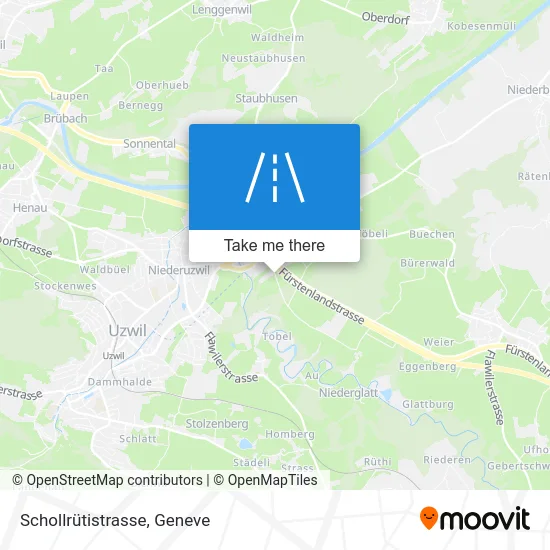 Schollrütistrasse map