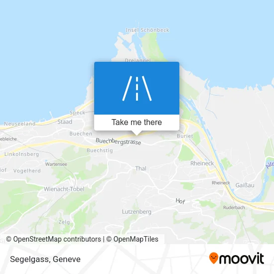 Segelgass map