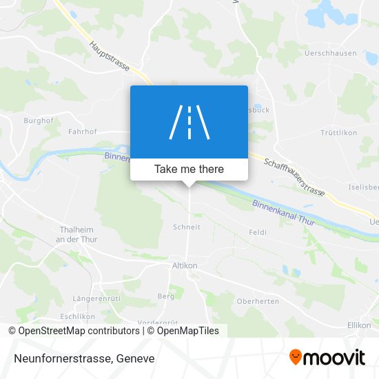 Neunfornerstrasse map