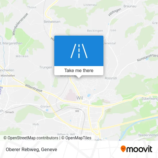 Oberer Rebweg map