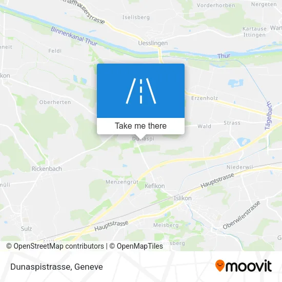 Dunaspistrasse map