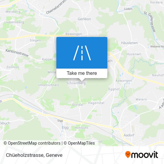 Chüeholzstrasse map
