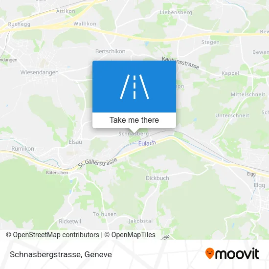 Schnasbergstrasse map