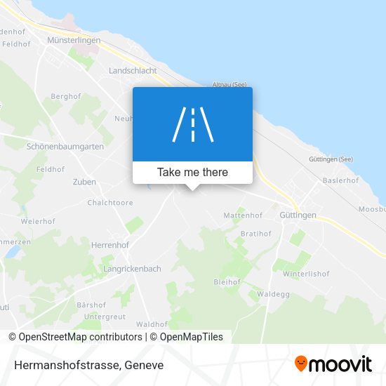 Hermanshofstrasse map
