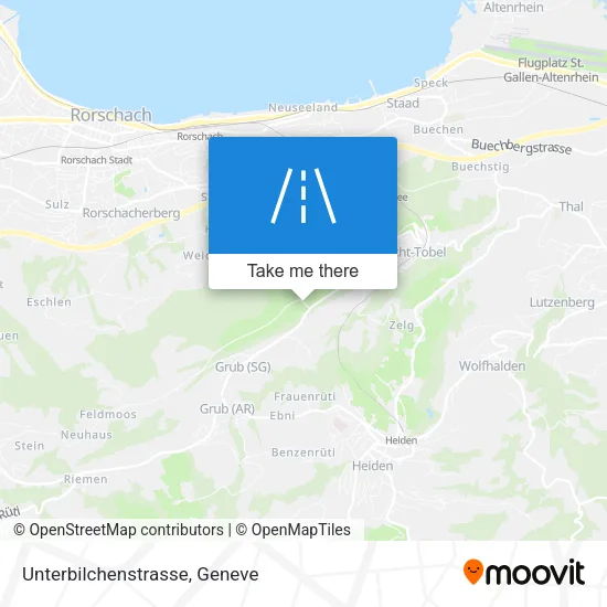 Unterbilchenstrasse map
