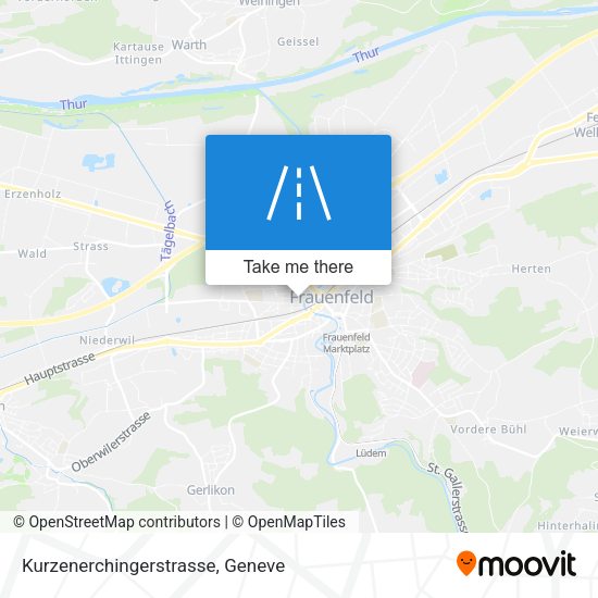 Kurzenerchingerstrasse map