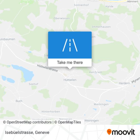 Isebüelstrasse map