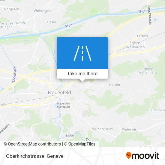 Oberkirchstrasse map