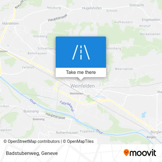Badstubenweg map