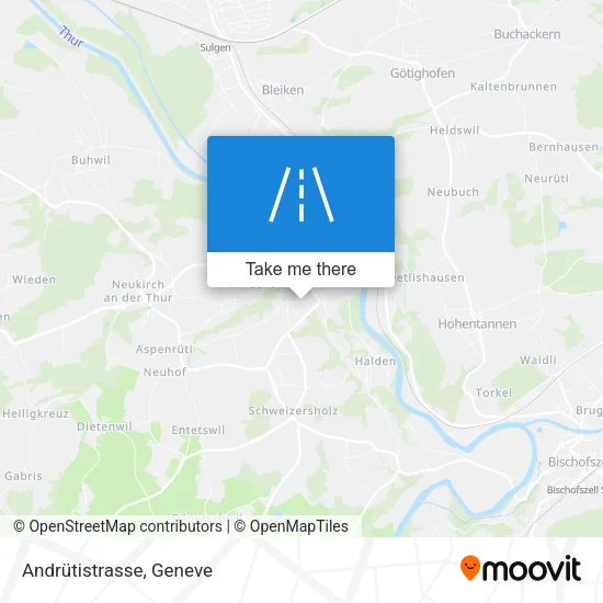 Andrütistrasse map
