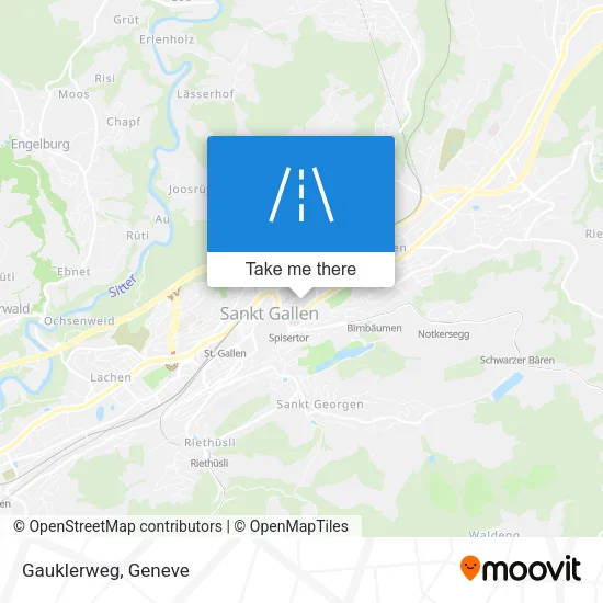 Gauklerweg map