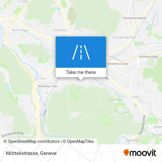 Möttelistrasse map