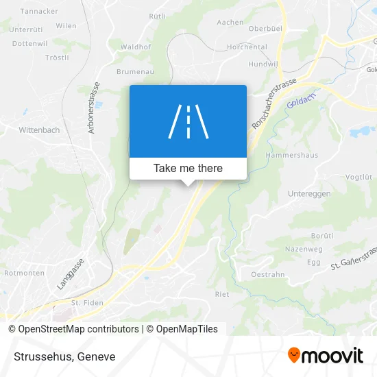 Strussehus map