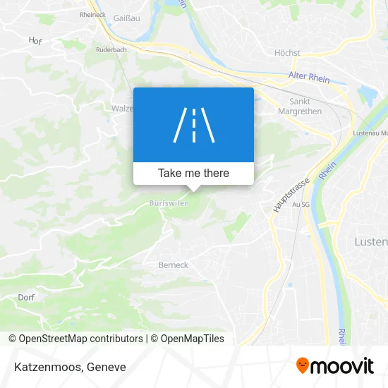 Katzenmoos map