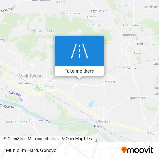 Mühle Im Hard map