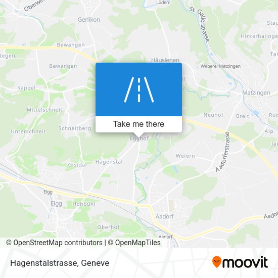 Hagenstalstrasse map