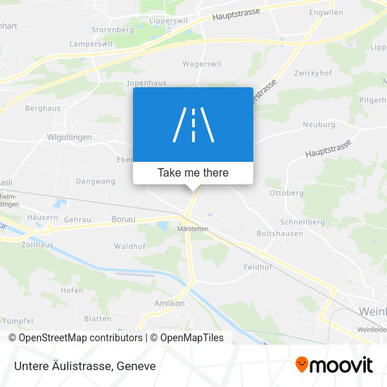 Untere Äulistrasse map