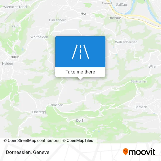 Dornesslen map