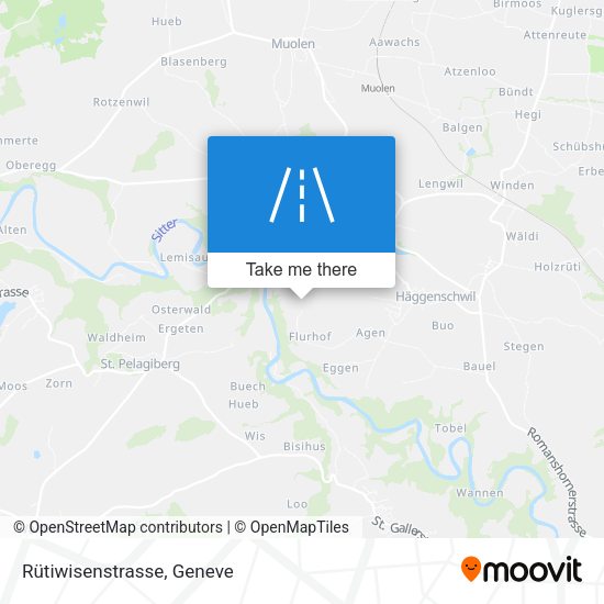 Rütiwisenstrasse map