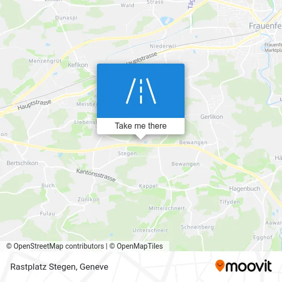 Rastplatz Stegen map