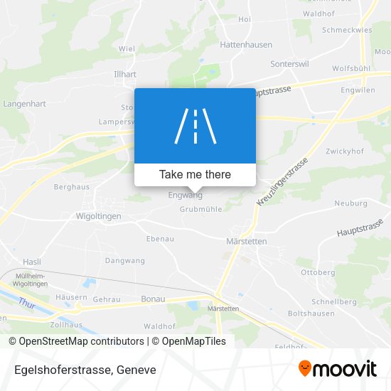 Egelshoferstrasse map