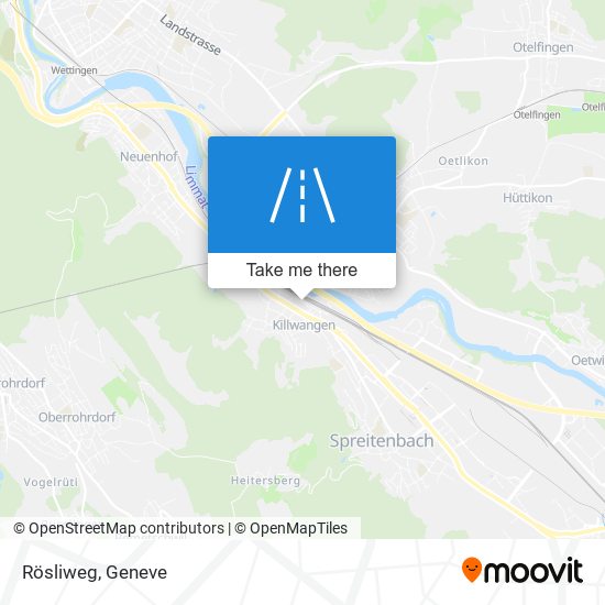 Rösliweg map