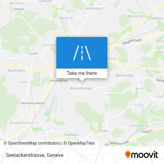 Seelackerstrasse map