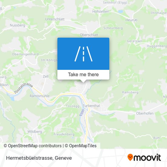 Hermetsbüelstrasse map