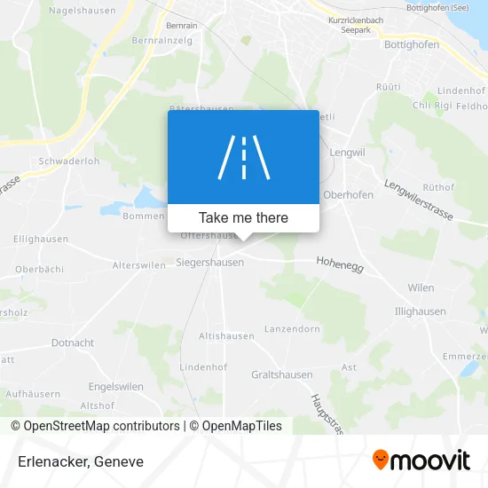 Erlenacker map