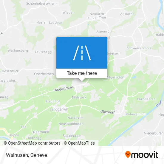 Walhusen map