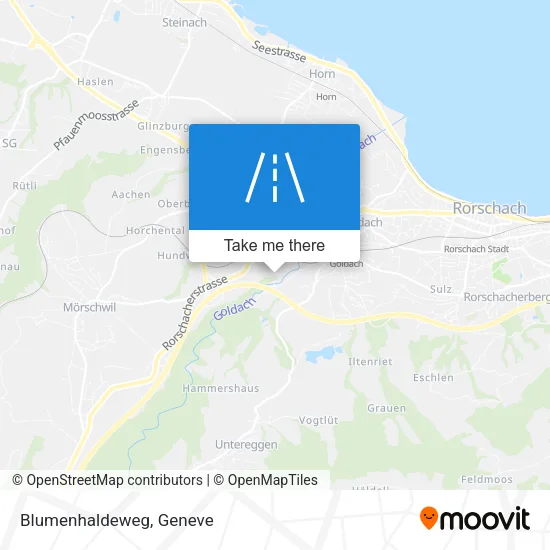 Blumenhaldeweg map