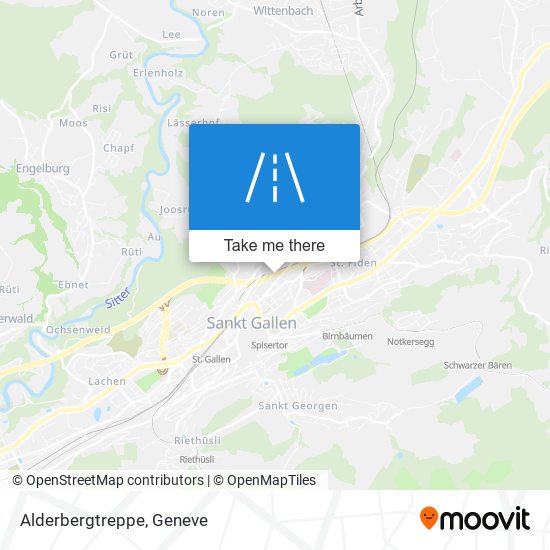 Alderbergtreppe map