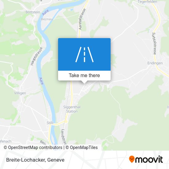 Breite-Lochacker map
