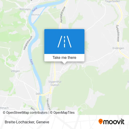 Breite-Lochacker map