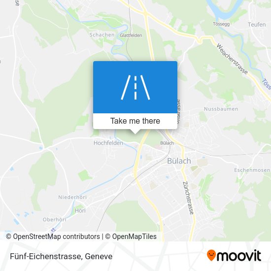 Fünf-Eichenstrasse map